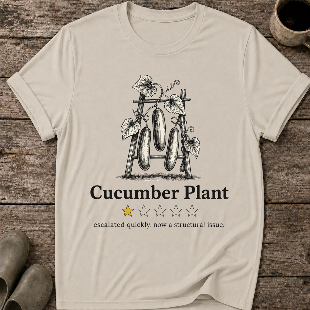 Cucumber Plant One Star Review T-Shirt