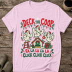 Deck the Coop Ugly Christmas Chicken T-Shirt