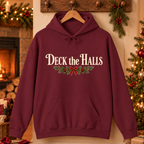Deck the Halls Christmas Hoodie