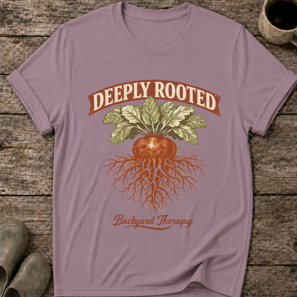 Deeply Rooted Backyard Therapy T-Shirt