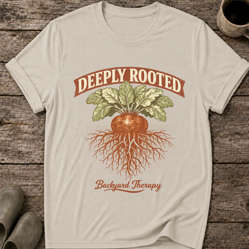 Deeply Rooted Backyard Therapy T-Shirt