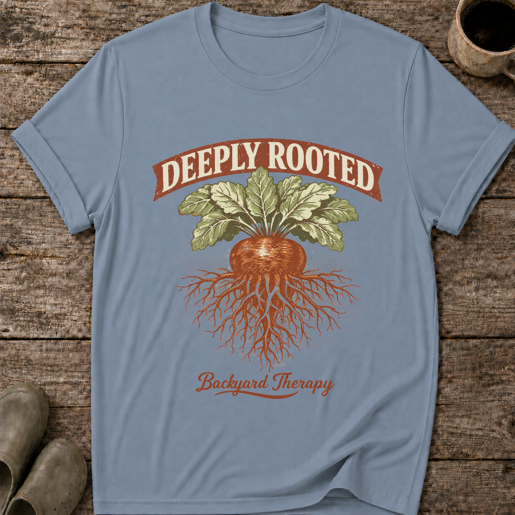 Deeply Rooted Backyard Therapy T-Shirt