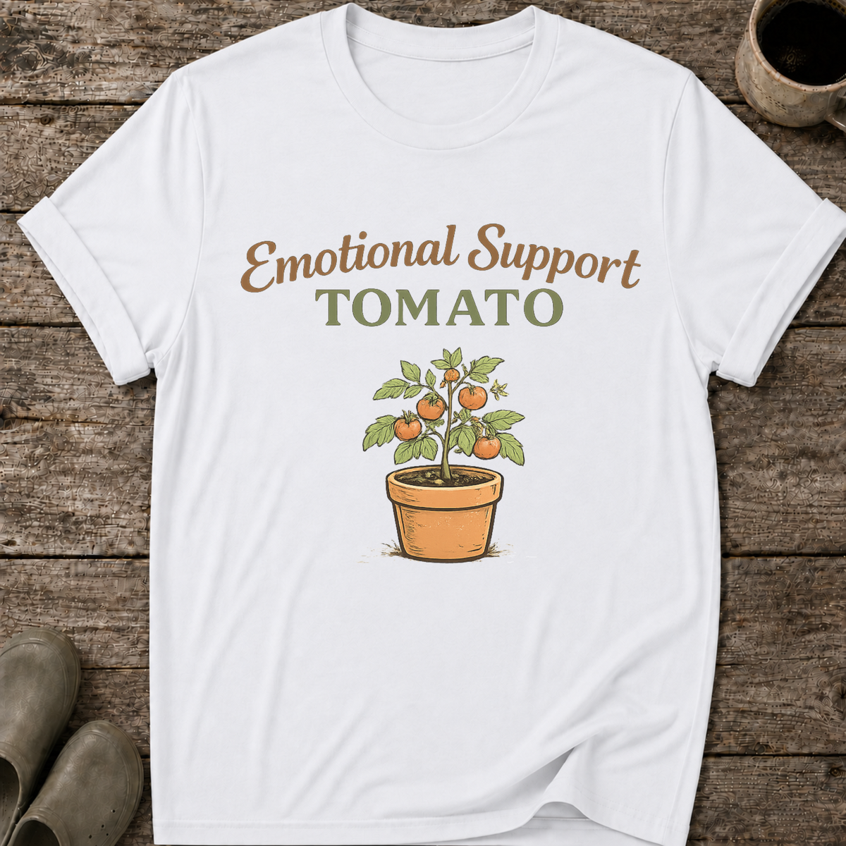 Emotional Support Tomato T-Shirt