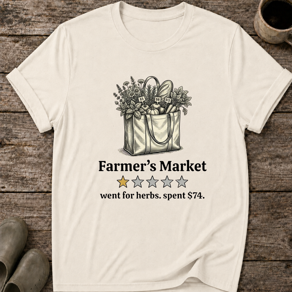 Farmer’s Market One Star Review T-Shirt