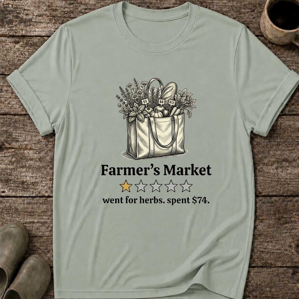Farmer’s Market One Star Review T-Shirt