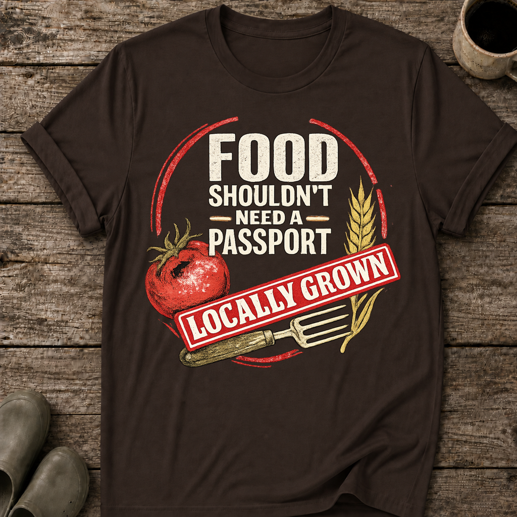 Food Shouldn’t Need a Passport T-Shirt