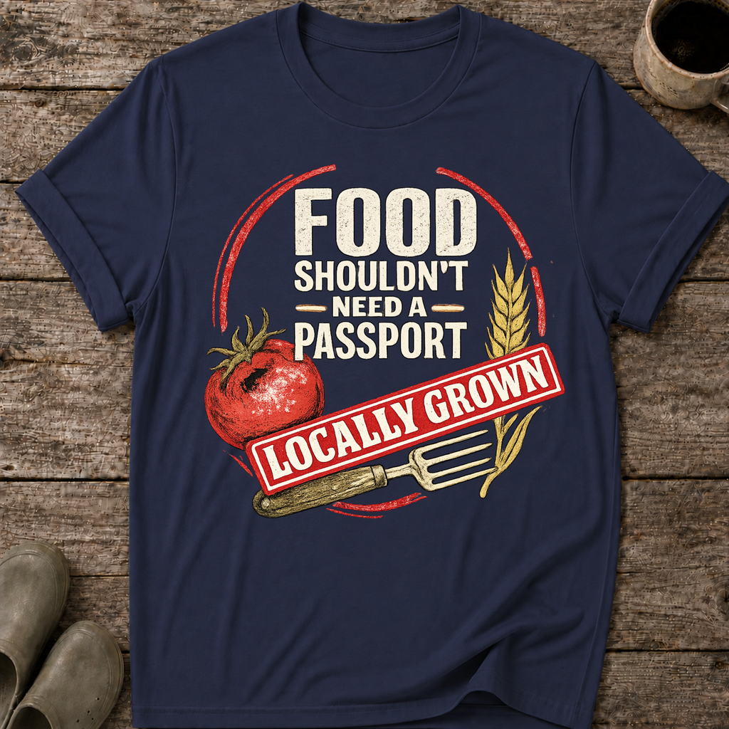 Food Shouldn’t Need a Passport T-Shirt