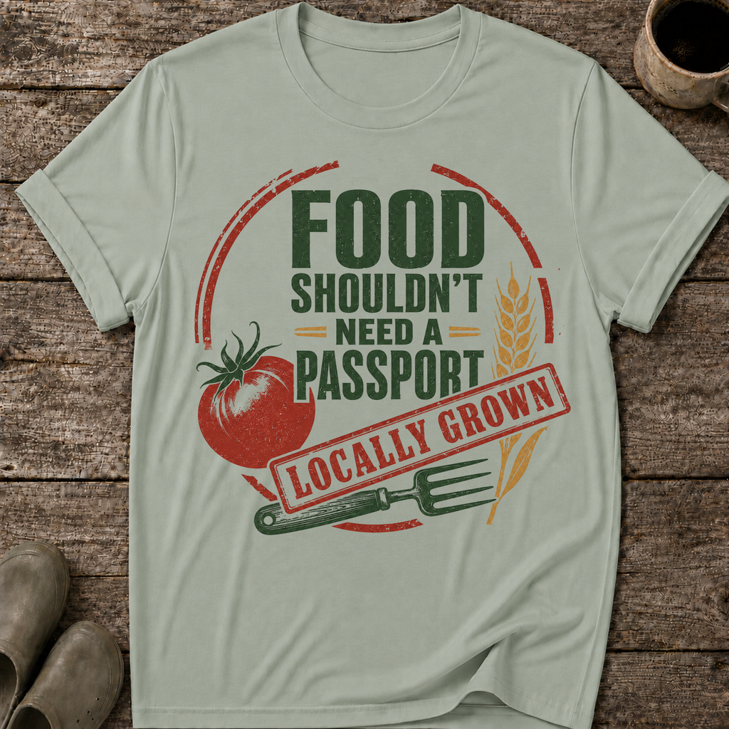 Food Shouldn’t Need a Passport T-Shirt