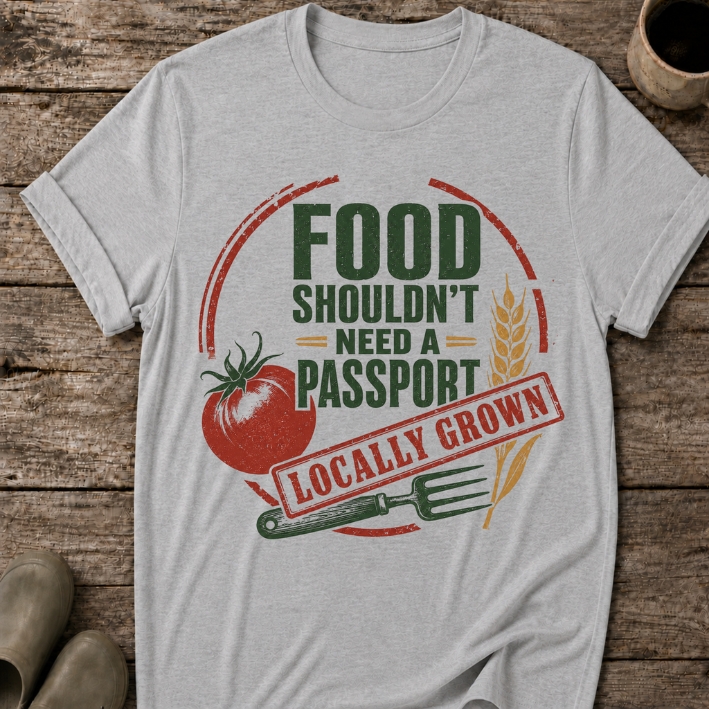 Food Shouldn’t Need a Passport T-Shirt