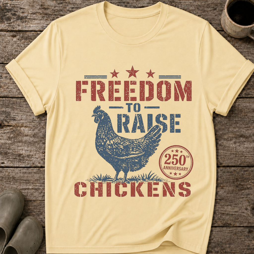 Freedom To Raise Chickens T-Shirt