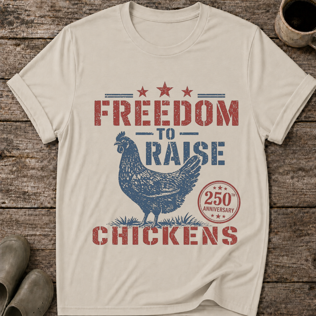 Freedom To Raise Chickens T-Shirt