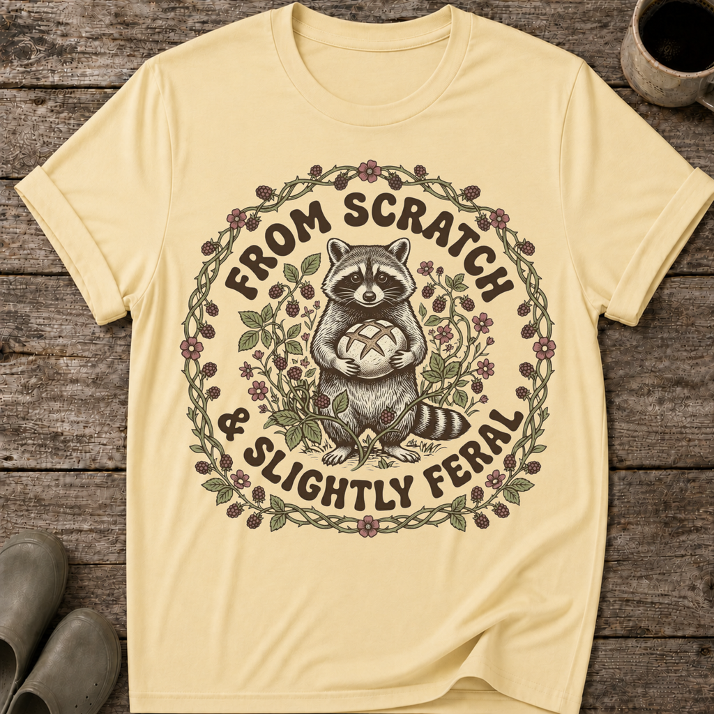 From Scratch and Slightly Feral T-Shirt