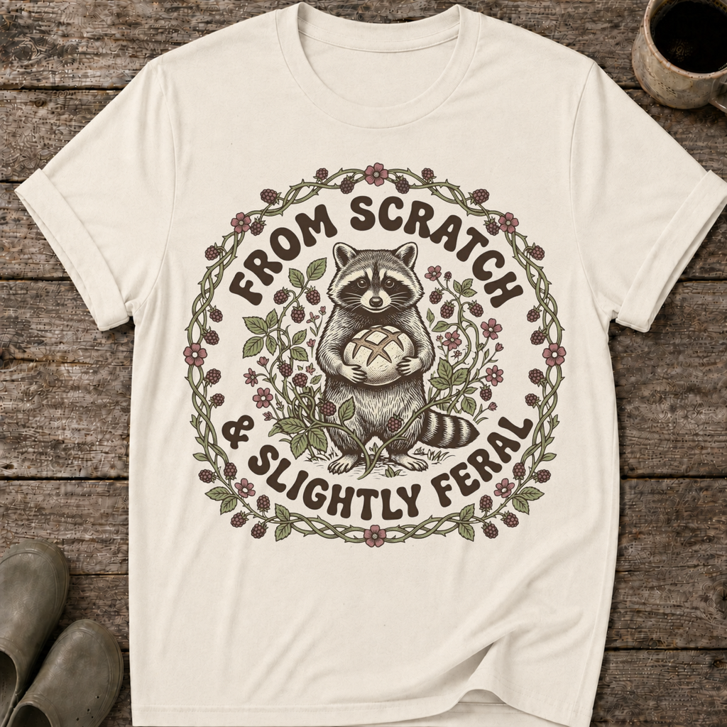 From Scratch and Slightly Feral T-Shirt