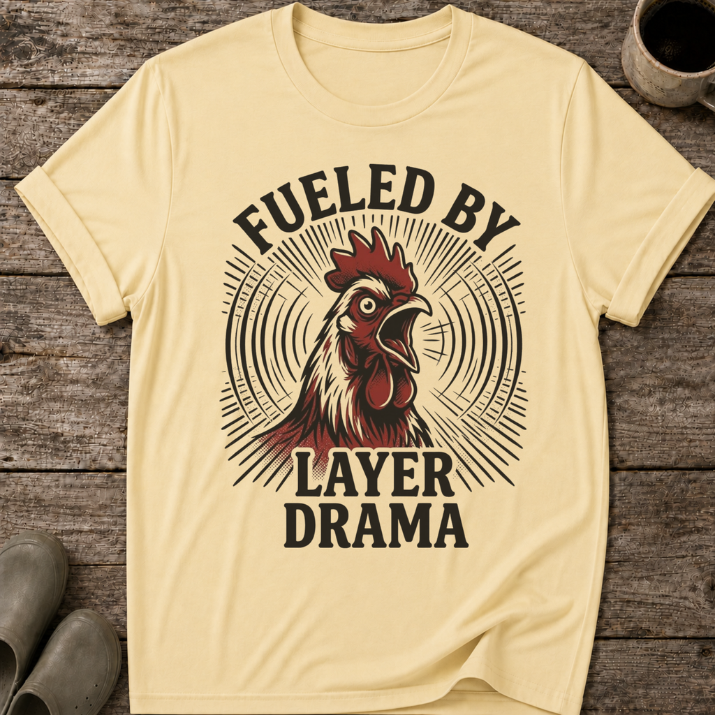Fueled By Layer Drama T-Shirt