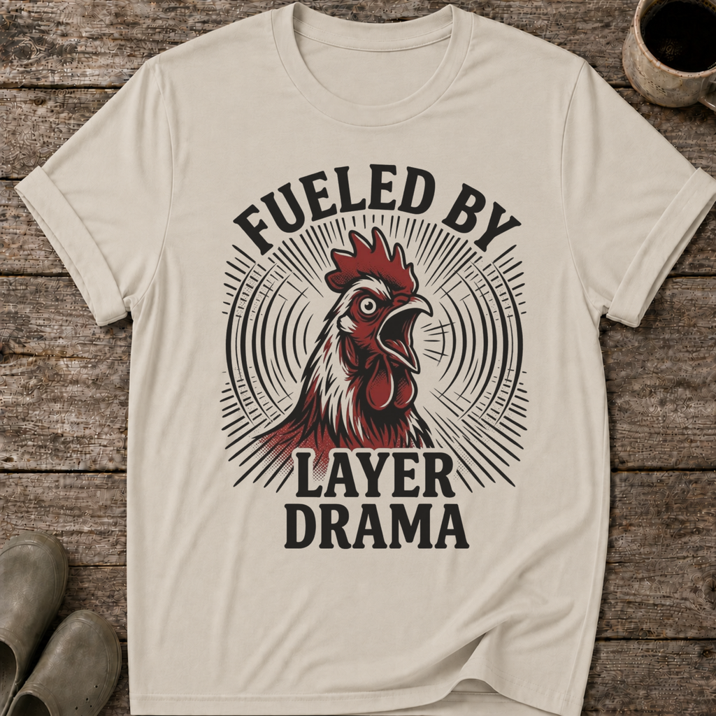 Fueled By Layer Drama T-Shirt