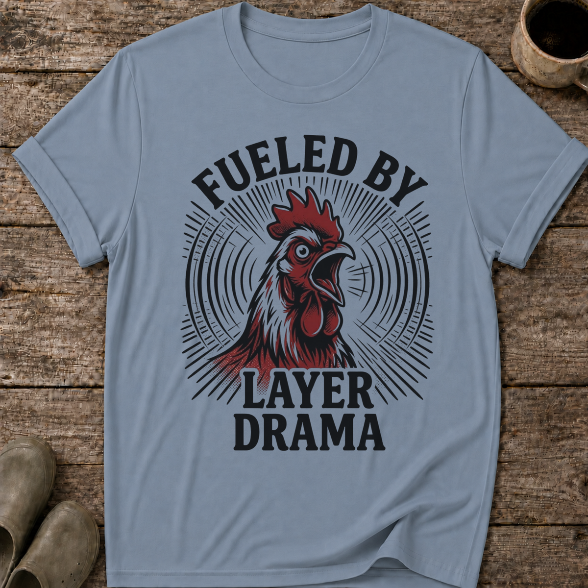 Fueled By Layer Drama T-Shirt
