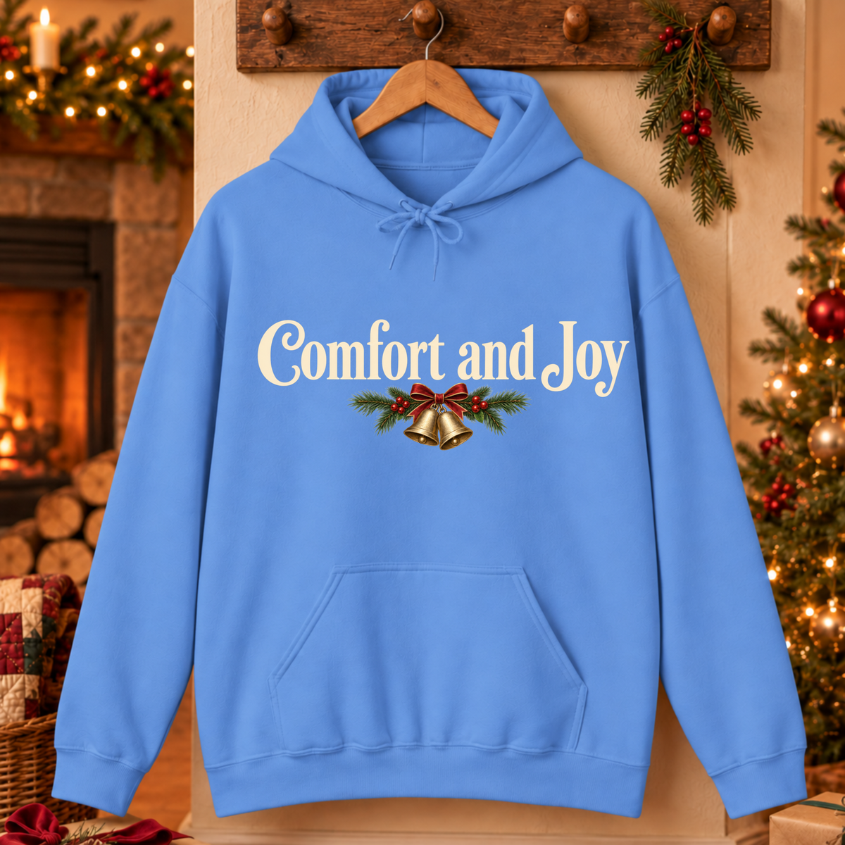 Comfort and Joy Christmas Hoodie