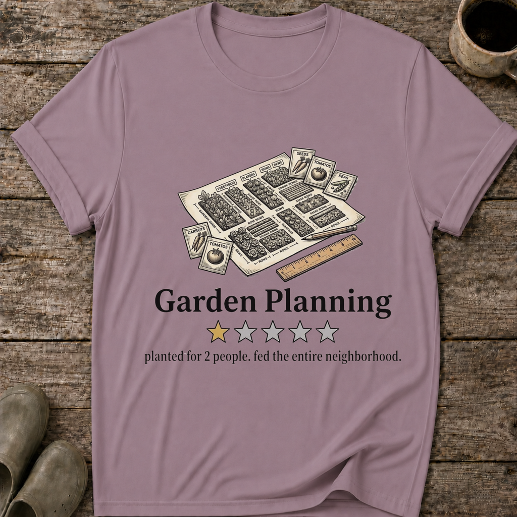 Garden Planning One Star Review T-Shirt