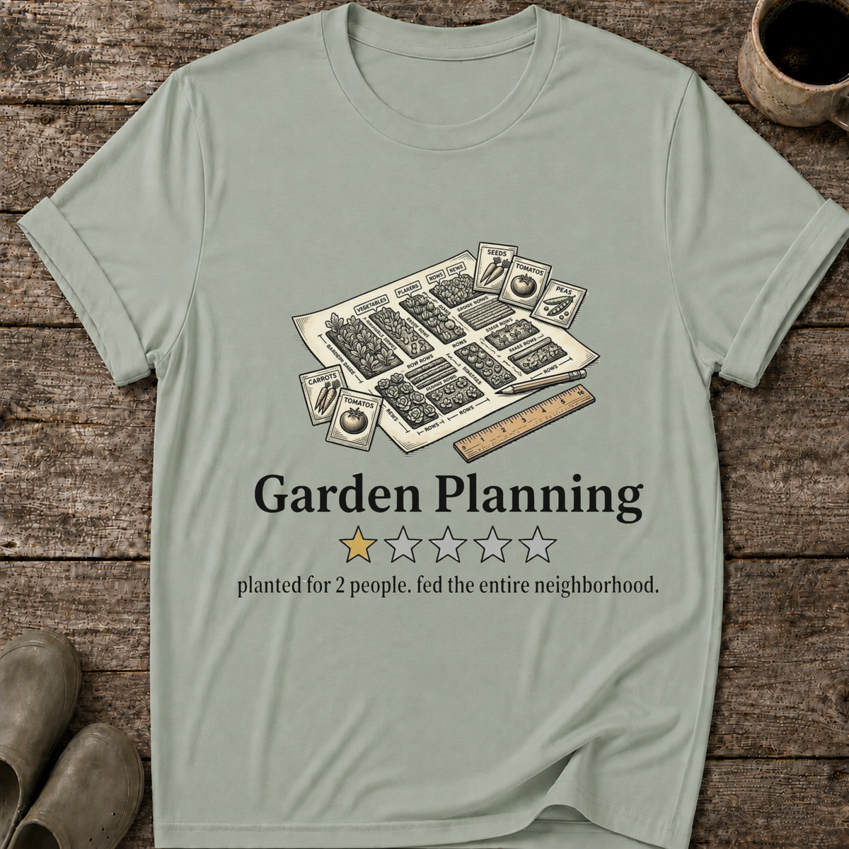 Garden Planning One Star Review T-Shirt