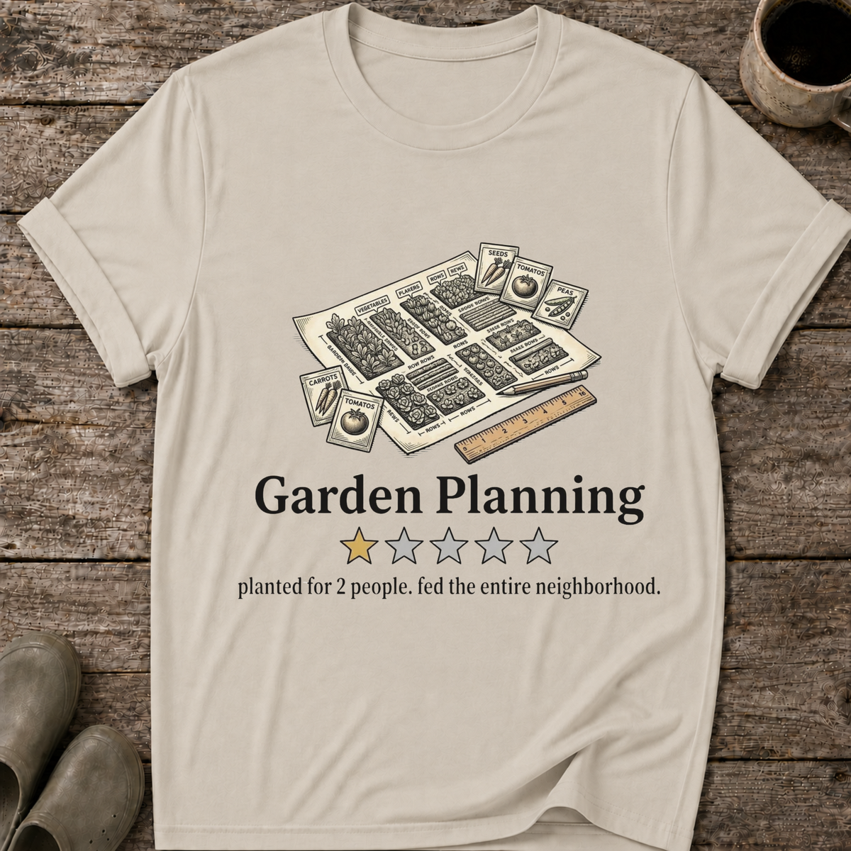 Garden Planning One Star Review T-Shirt