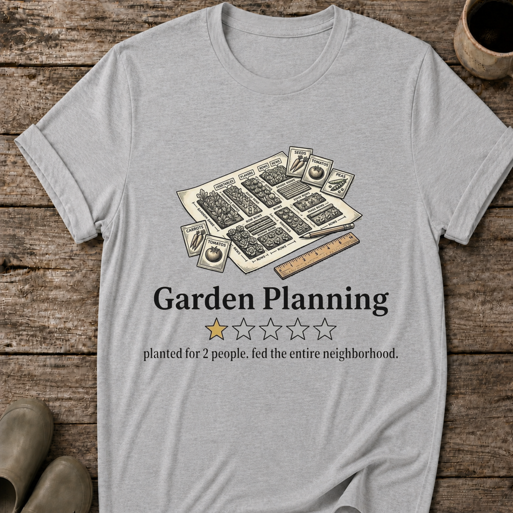 Garden Planning One Star Review T-Shirt
