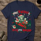 Have Yourself a Merry Little Homestead Ugly Christmas T-Shirt
