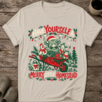 Have Yourself a Merry Little Homestead Ugly Christmas T-Shirt