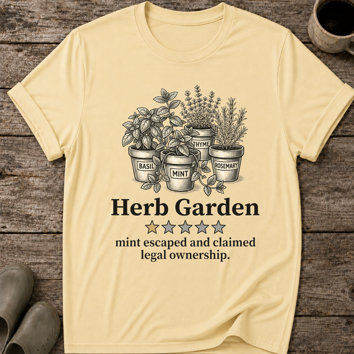 Herb Garden One Star Review T-Shirt