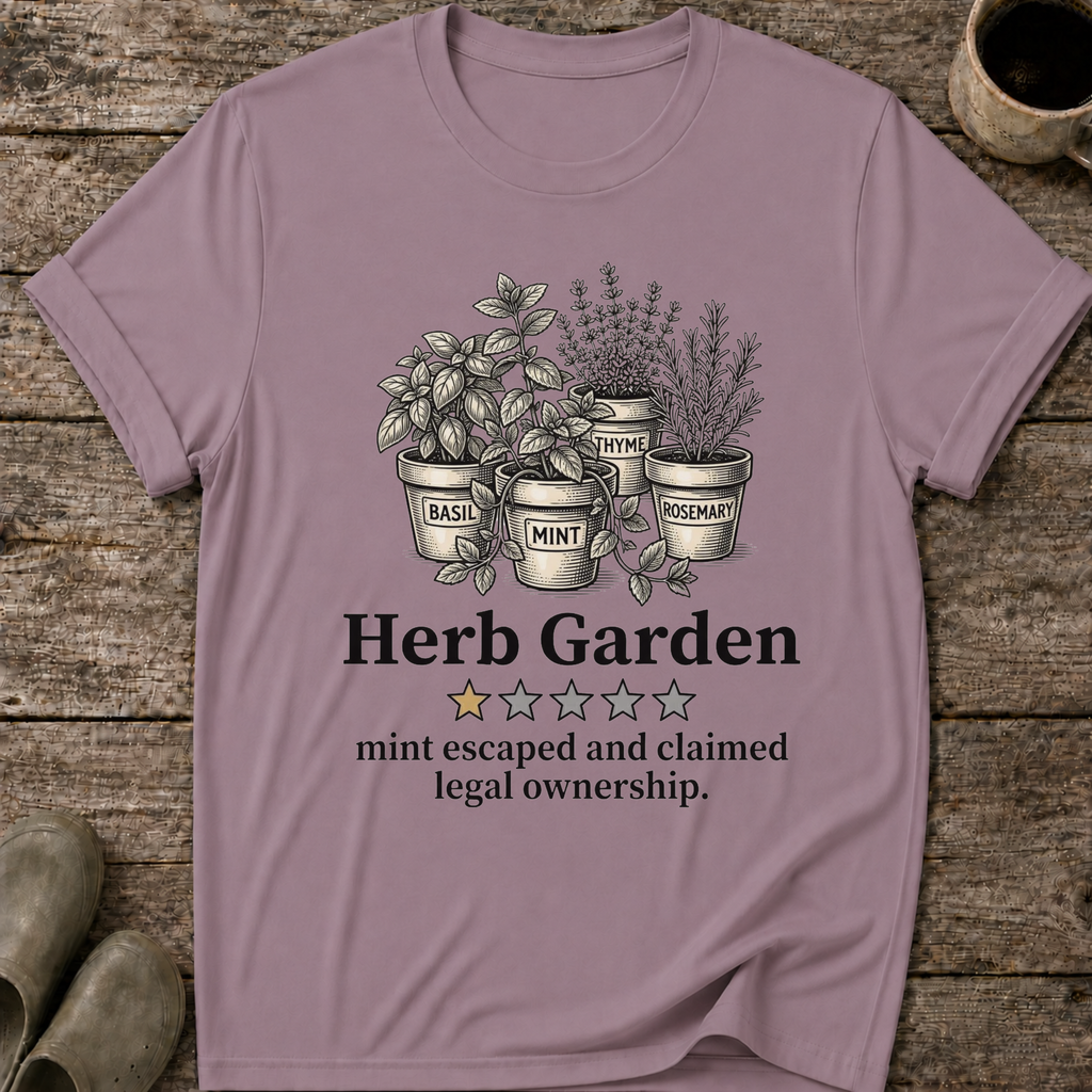 Herb Garden One Star Review T-Shirt