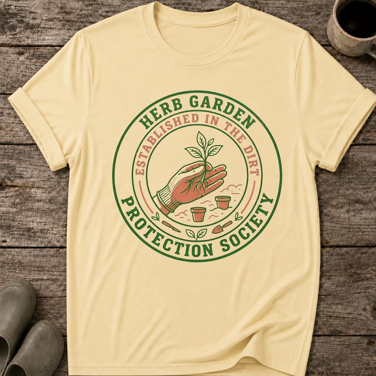 Herb Garden Protection Society T-Shirt