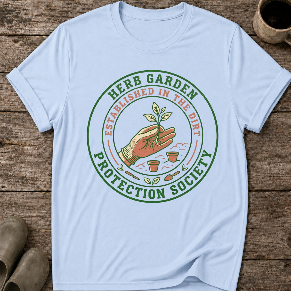 Herb Garden Protection Society T-Shirt
