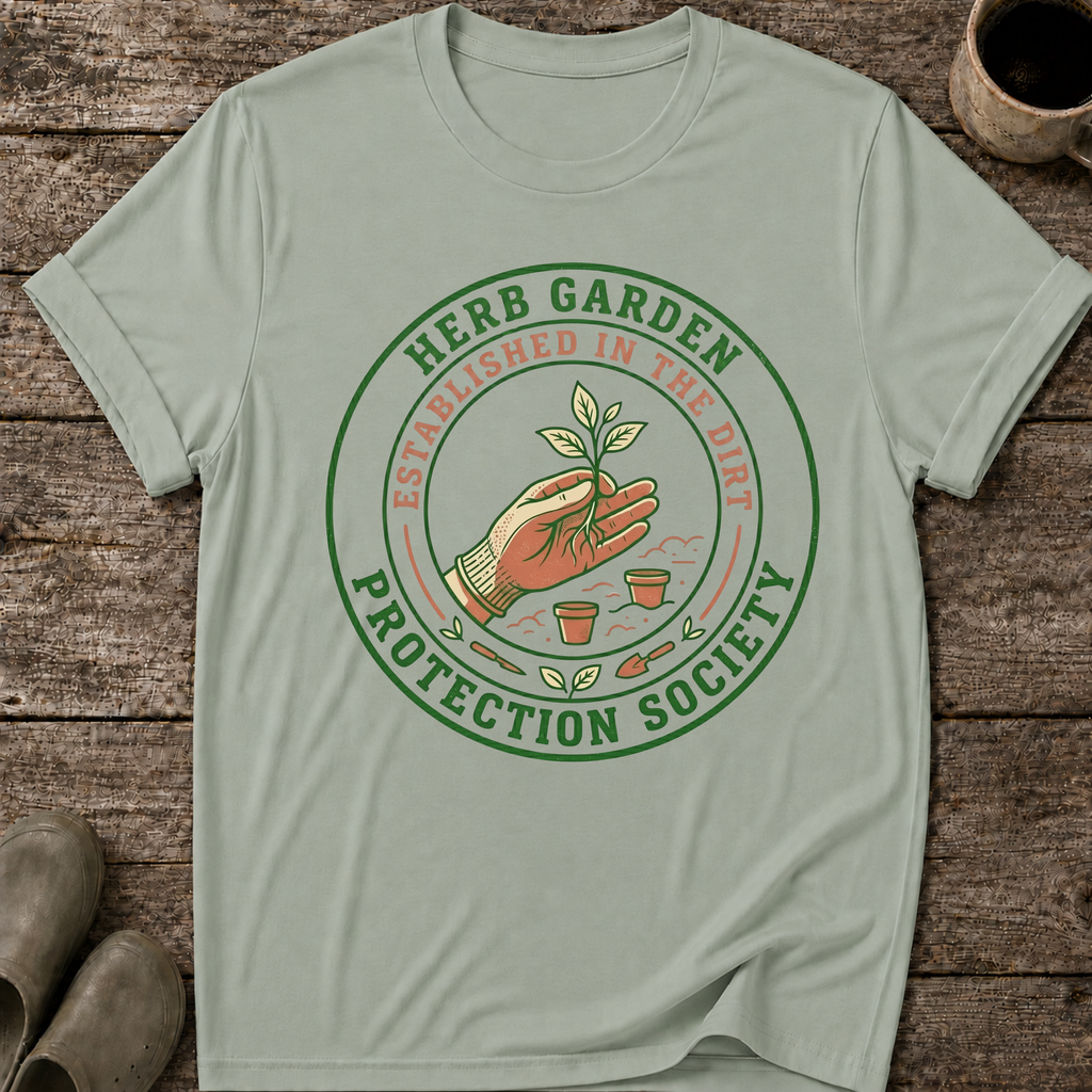 Herb Garden Protection Society T-Shirt