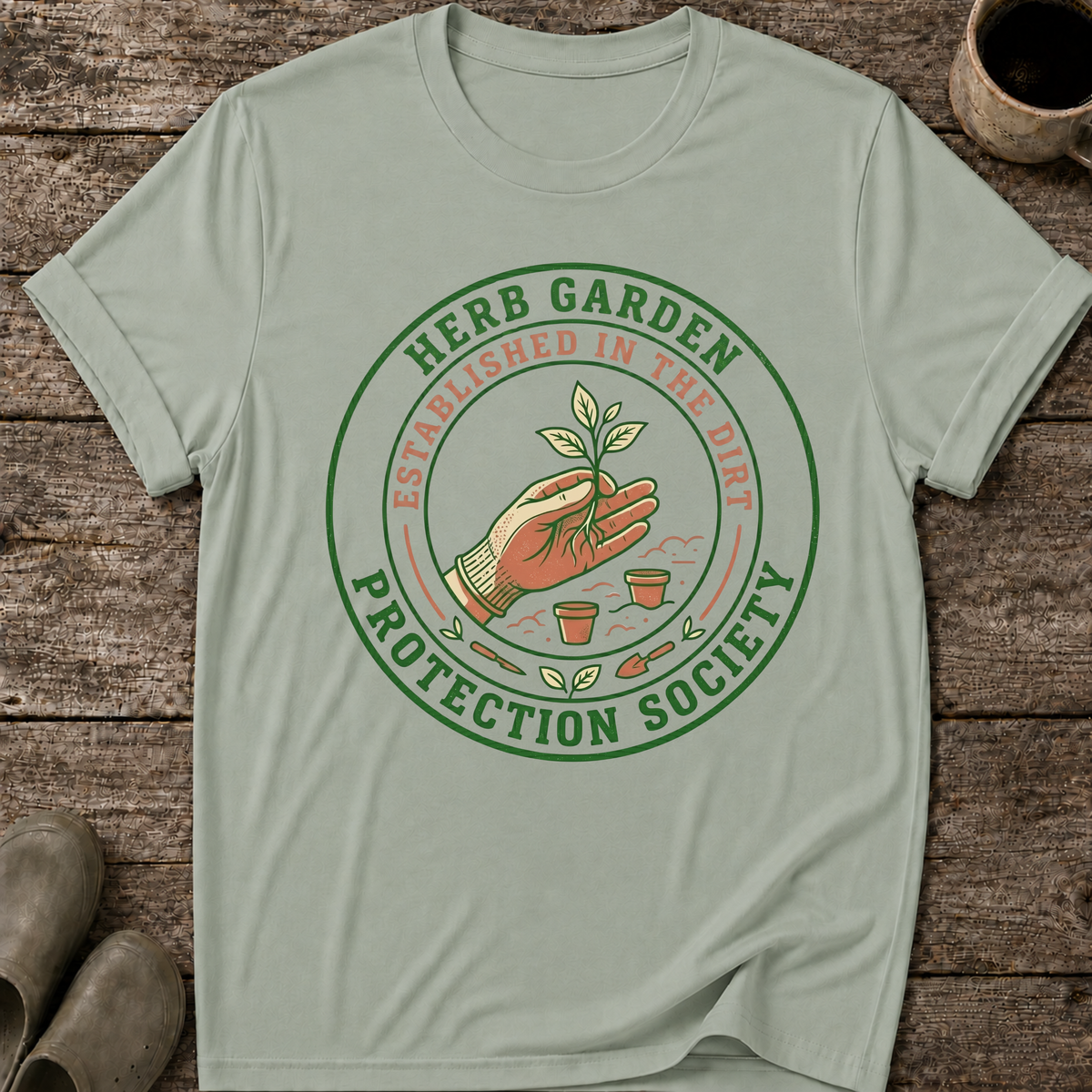Herb Garden Protection Society T-Shirt