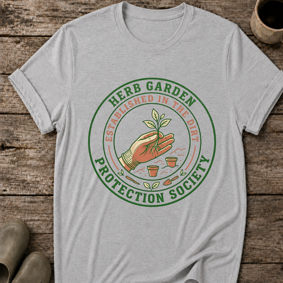 Herb Garden Protection Society T-Shirt
