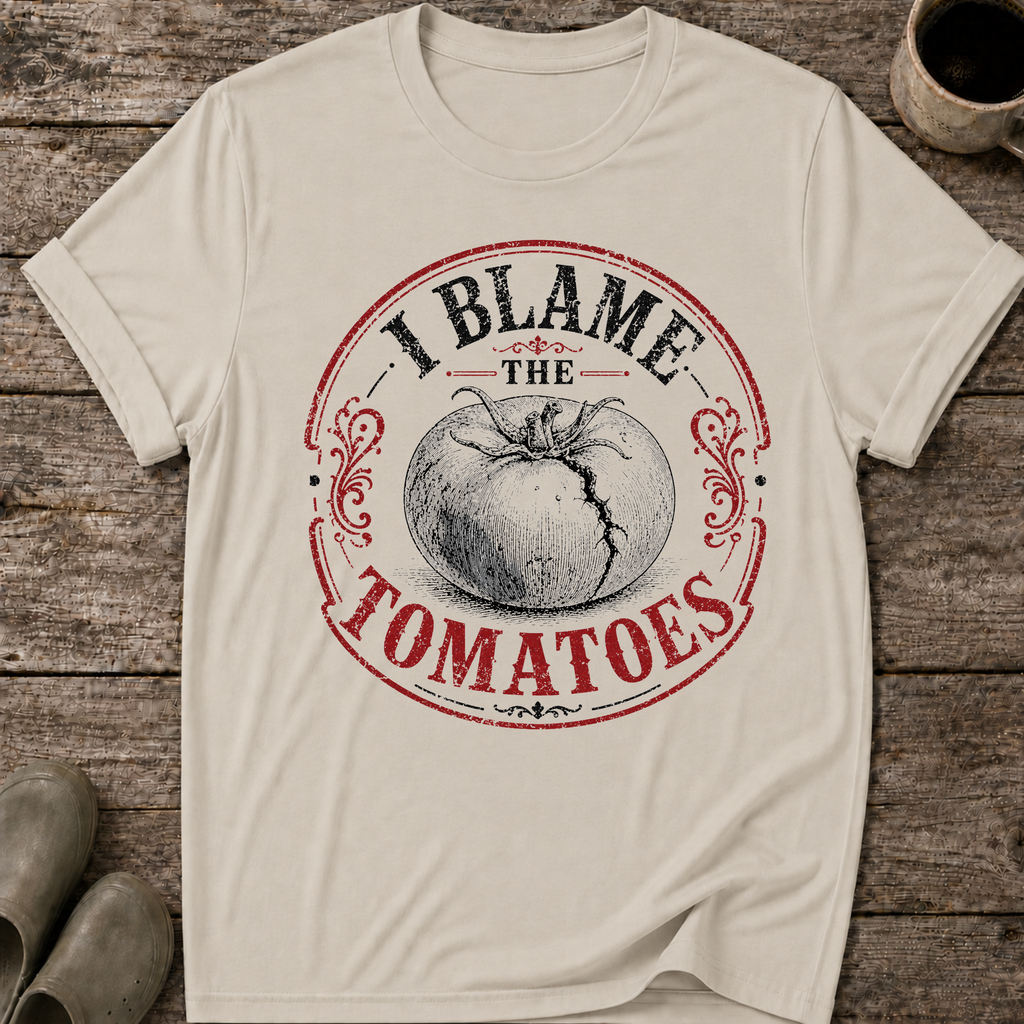 I Blame the Tomatoes T-Shirt