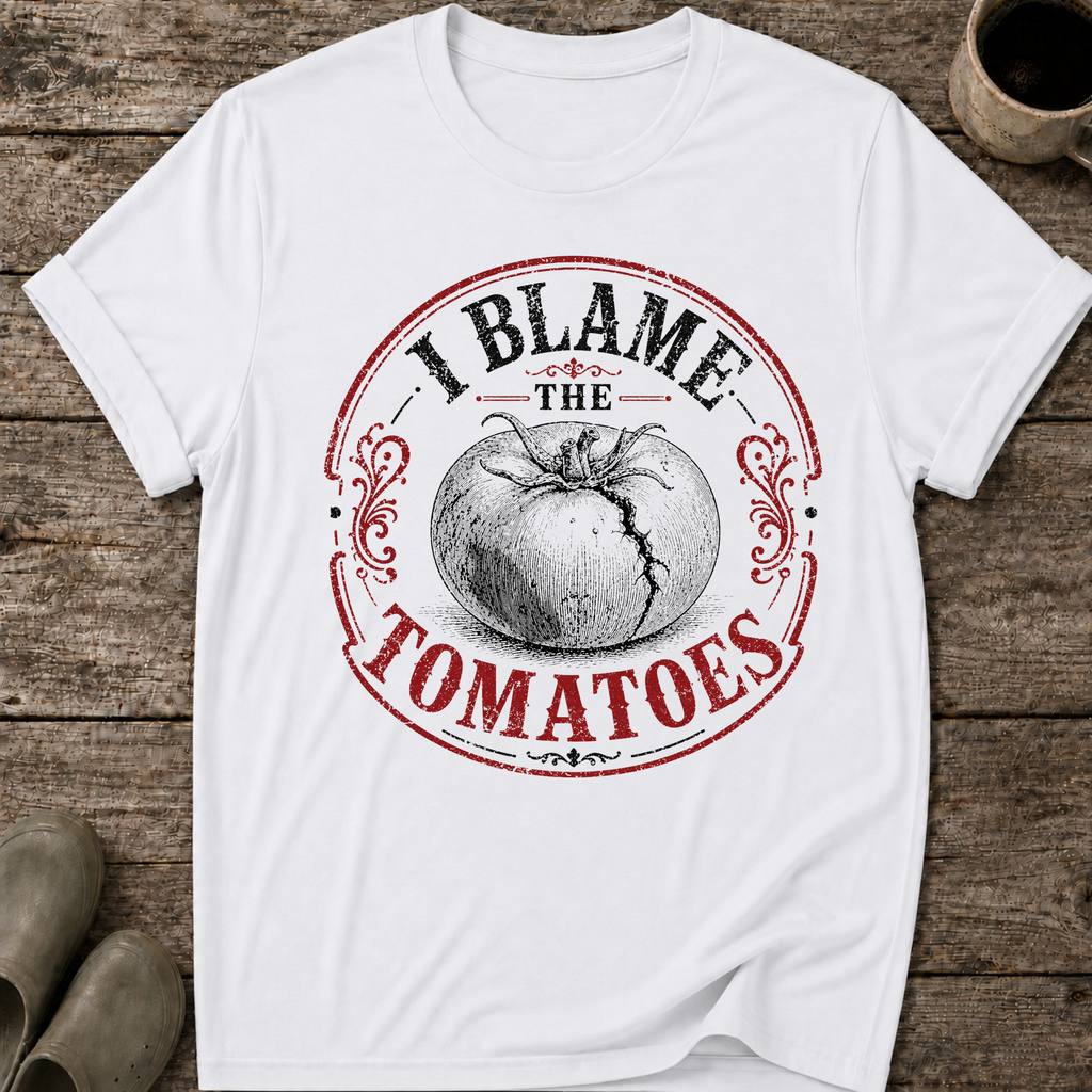 I Blame the Tomatoes T-Shirt