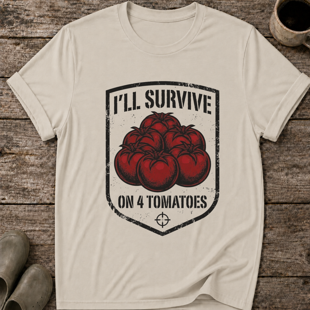 I’ll Survive on 4 Tomatoes T-Shirt