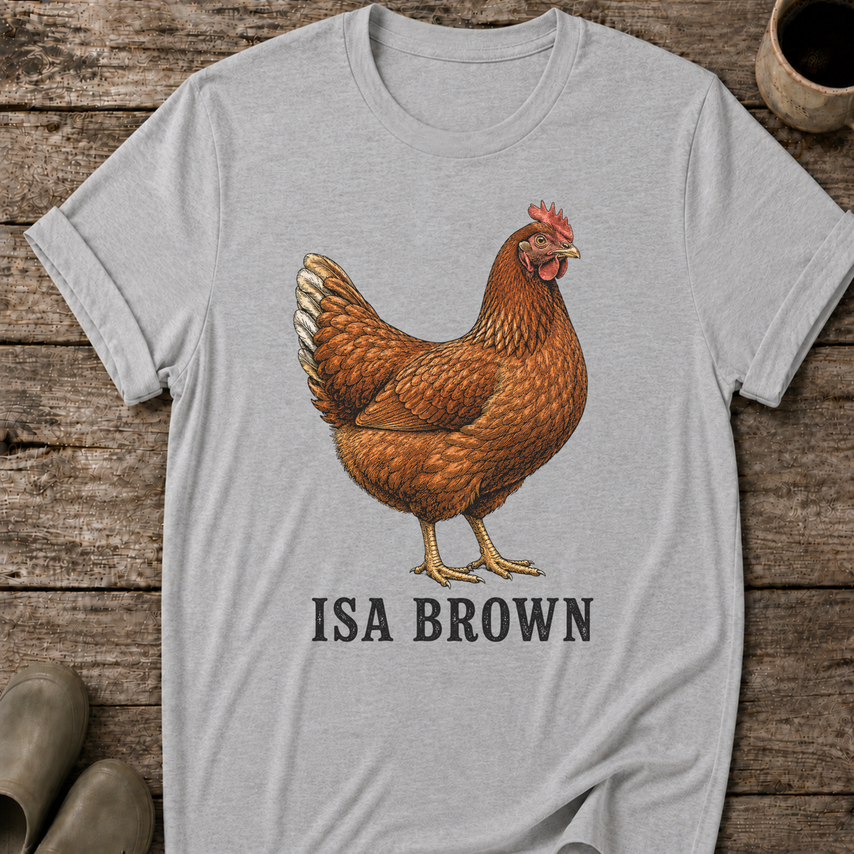 ISA Brown Chicken T-Shirt