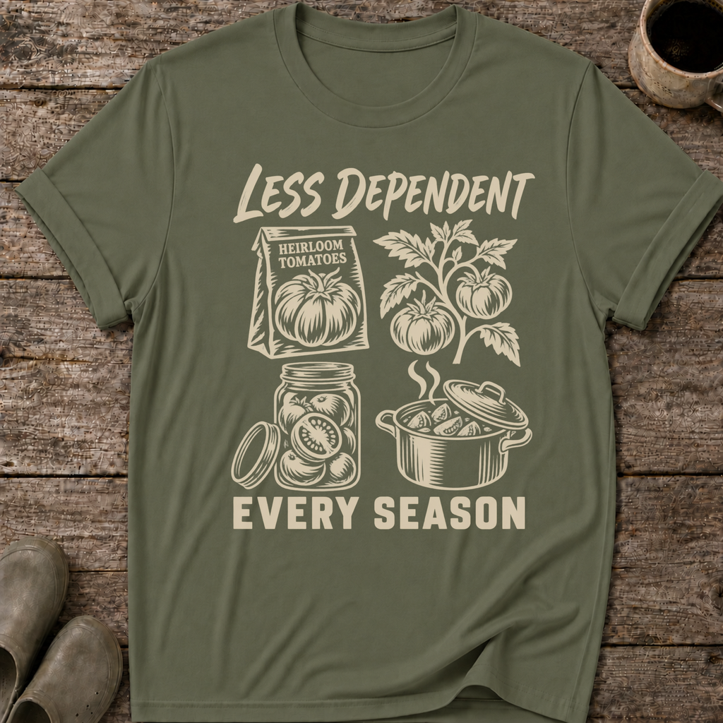 Less Dependent Every Season T-Shirt