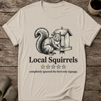 Local Squirrels One Star Review T-Shirt