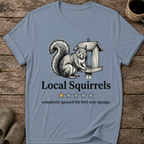 Local Squirrels One Star Review T-Shirt