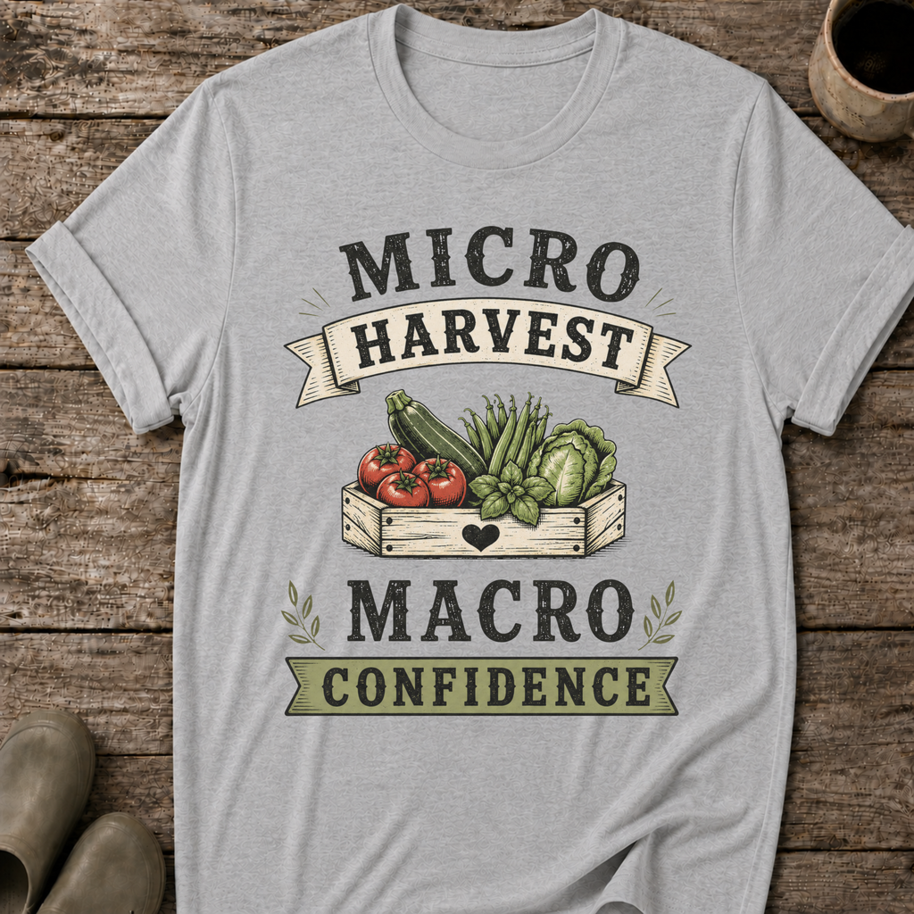 Micro Harvest Macro Confidence T-Shirt