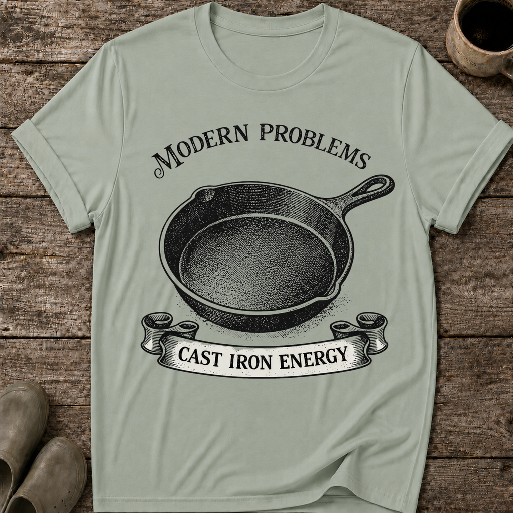 Modern Problems Cast Iron Energy T-Shirt