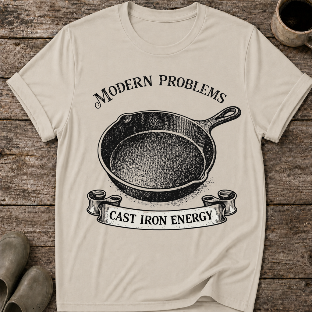 Modern Problems Cast Iron Energy T-Shirt