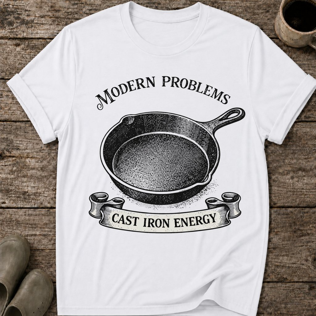 Modern Problems Cast Iron Energy T-Shirt