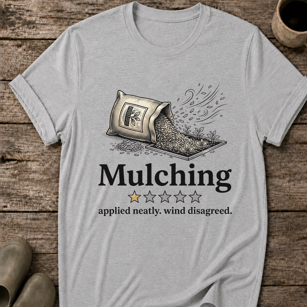 Mulching One Star Review T-Shirt