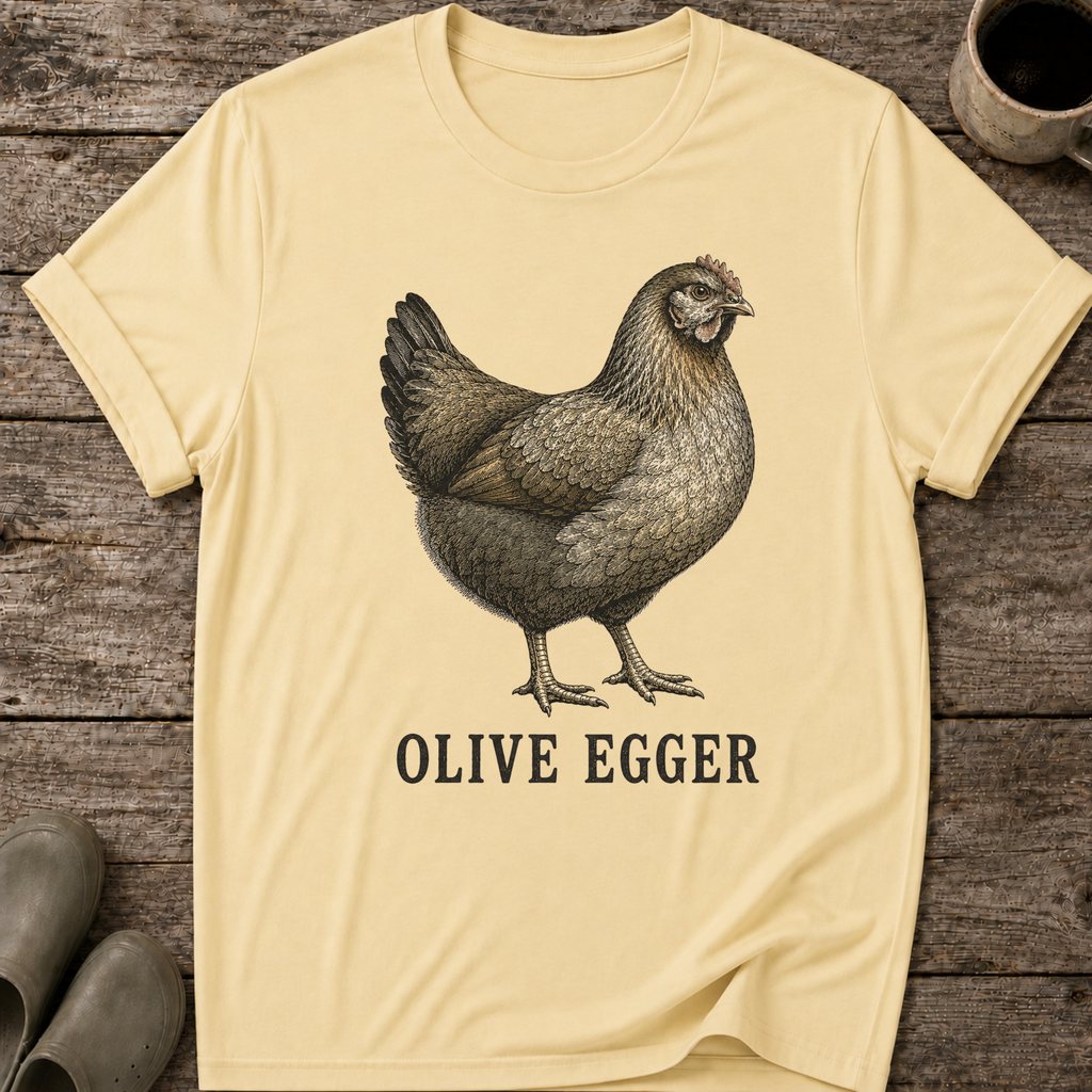 Olive Egger Chicken T-Shirt