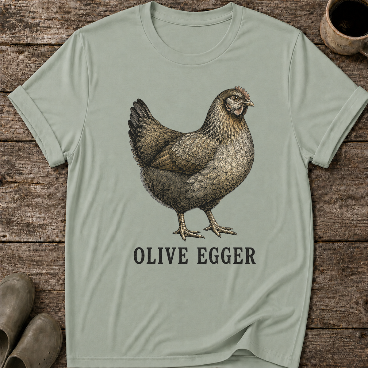 Olive Egger Chicken T-Shirt