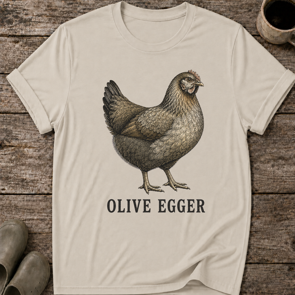Olive Egger Chicken T-Shirt