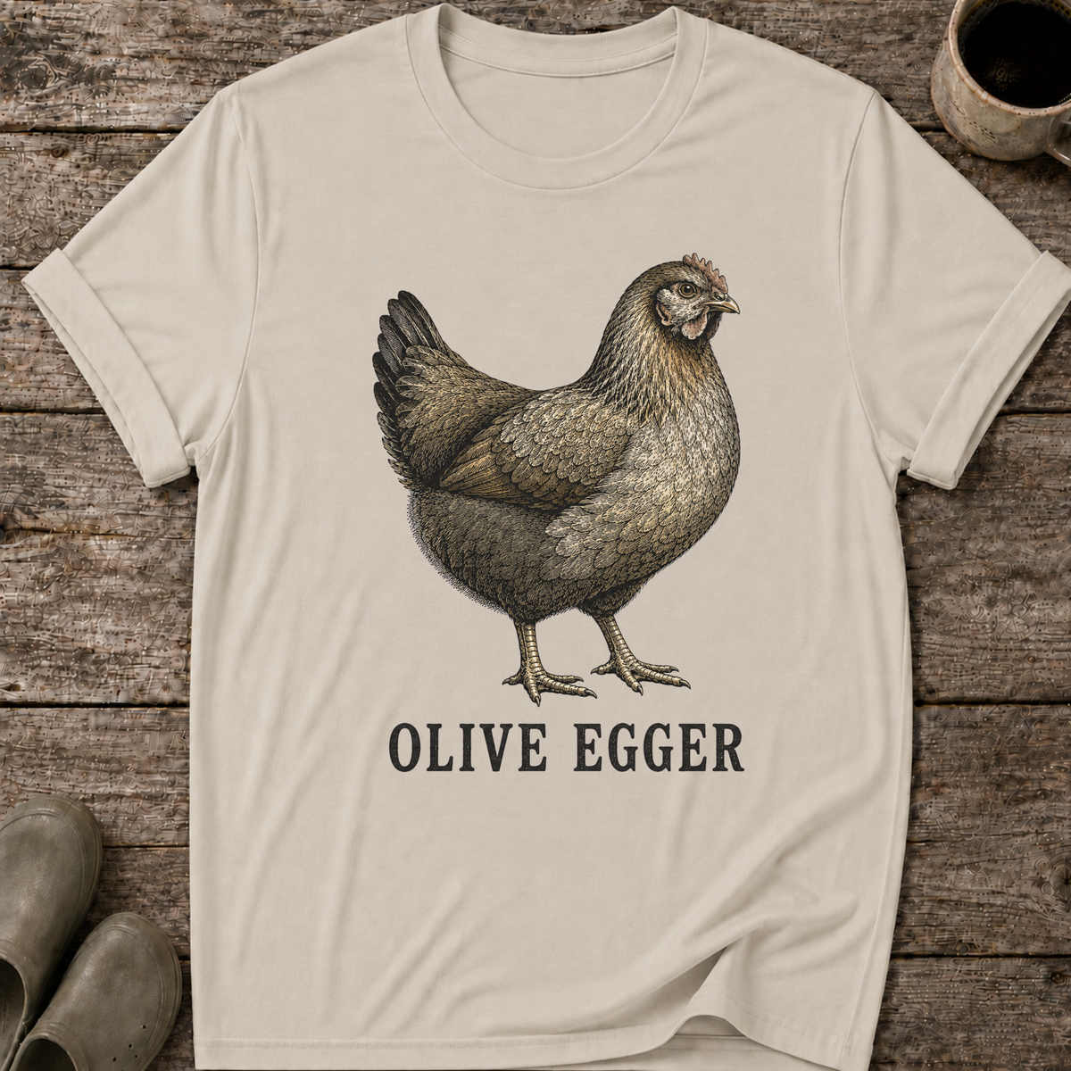 Olive Egger Chicken T-Shirt